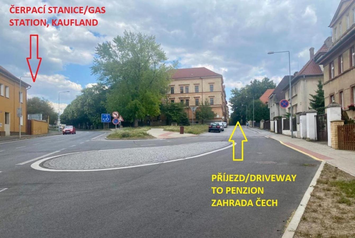 Penzion Zahrada Cech Літомержице Екстер'єр фото